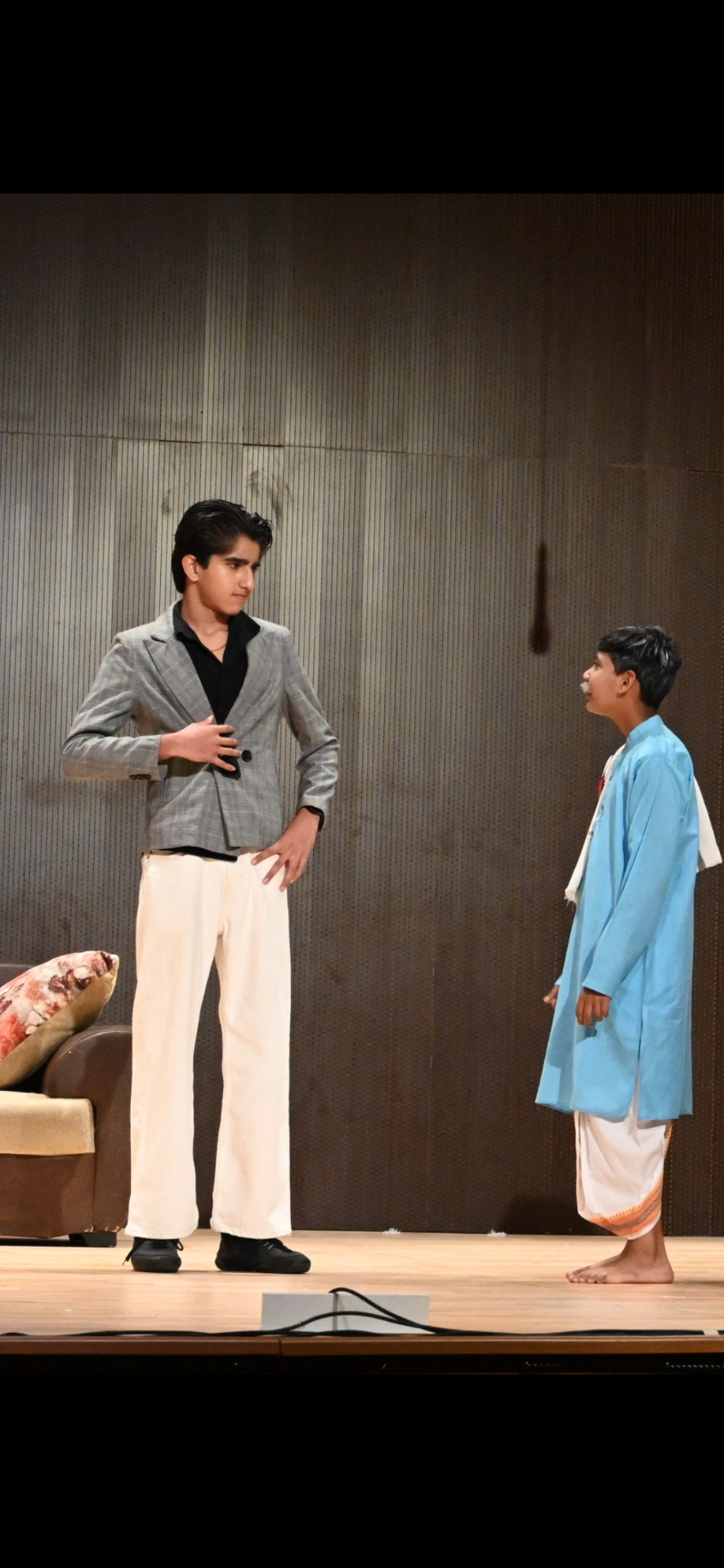 K.D. confronts the Storyteller