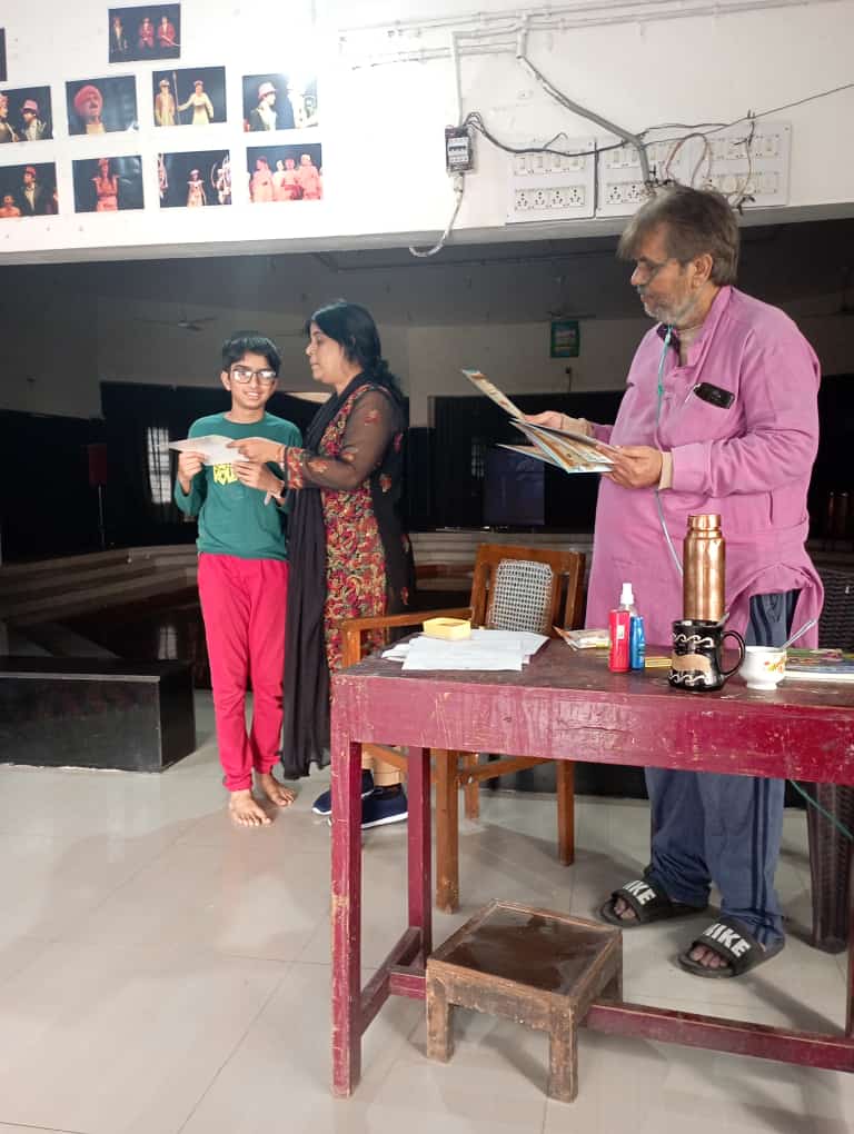 Backstage · Script Read