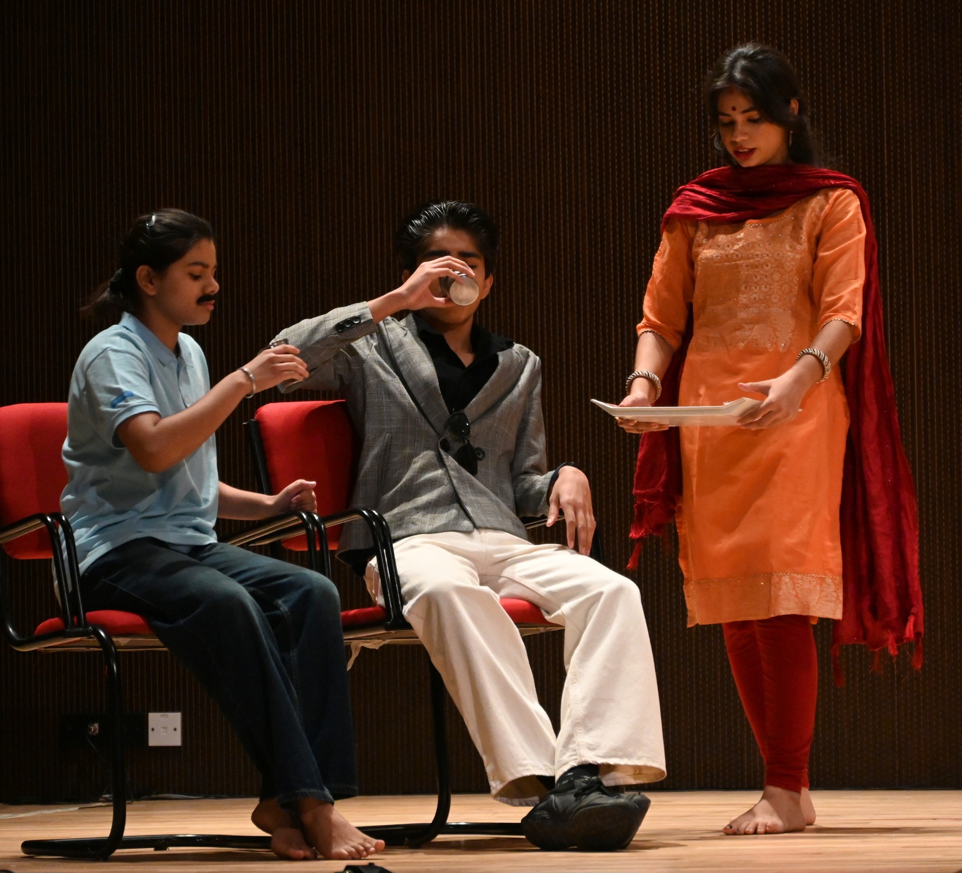 Address · Centre stage